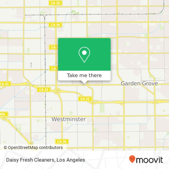 Daisy Fresh Cleaners map