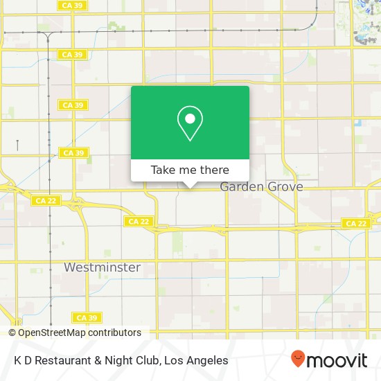 K D Restaurant & Night Club map