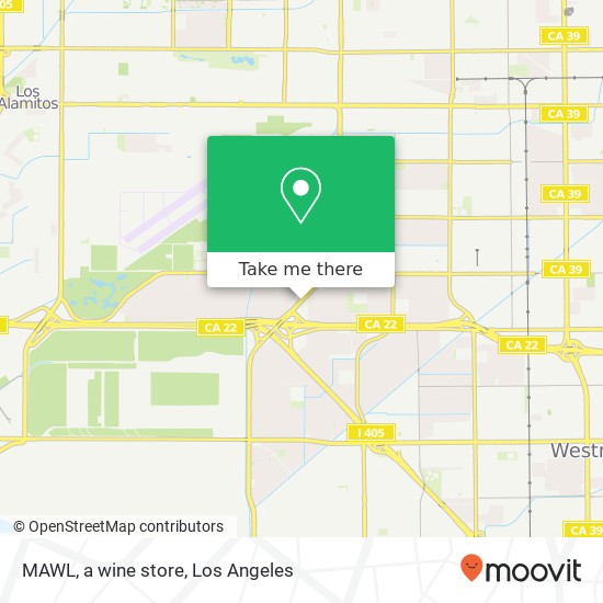 MAWL, a wine store map