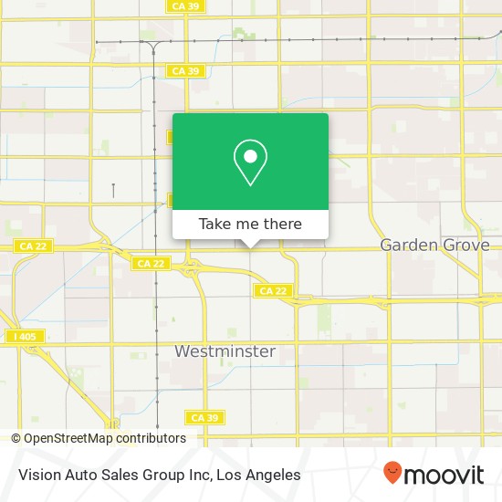 Mapa de Vision Auto Sales Group Inc
