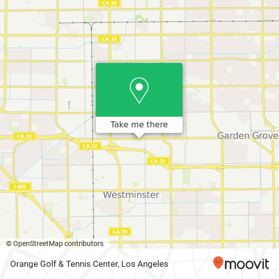 Mapa de Orange Golf & Tennis Center