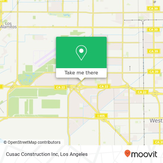 Cusac Construction Inc map