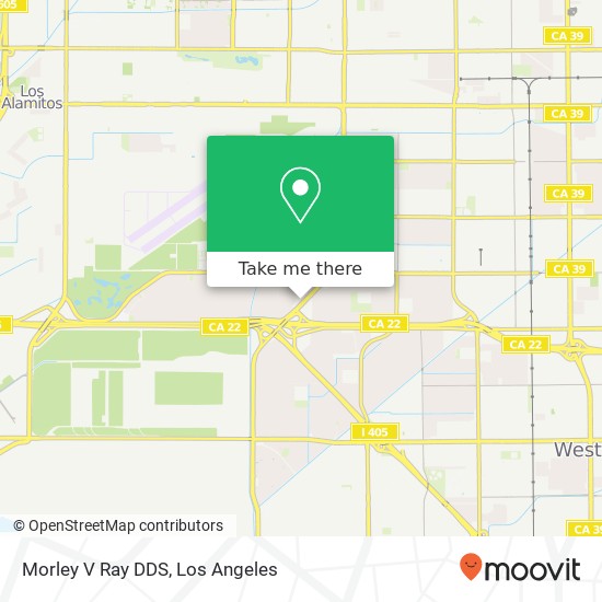 Morley V Ray DDS map