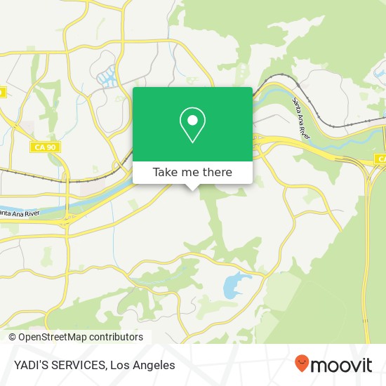 YADI'S SERVICES map