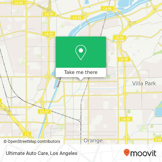 Ultimate Auto Care map