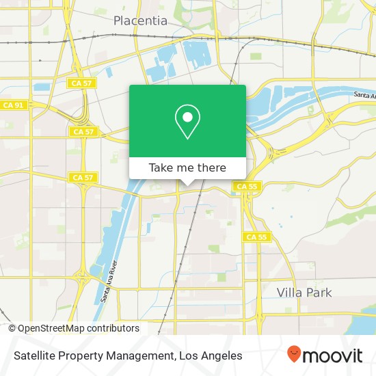 Satellite Property Management map