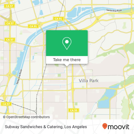 Subway Sandwiches & Catering map