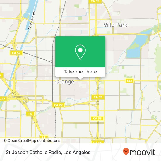 St Joseph Catholic Radio map