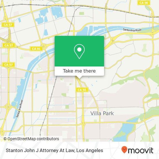 Stanton John J Attorney At Law map