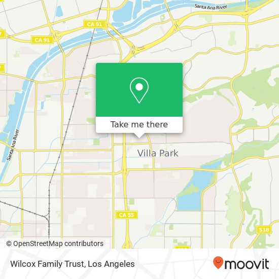 Wilcox Family Trust map