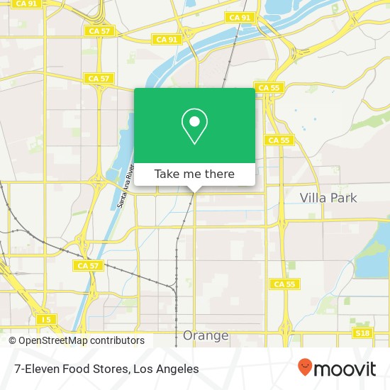 7-Eleven Food Stores map