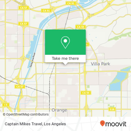 Captain Mikes Travel map