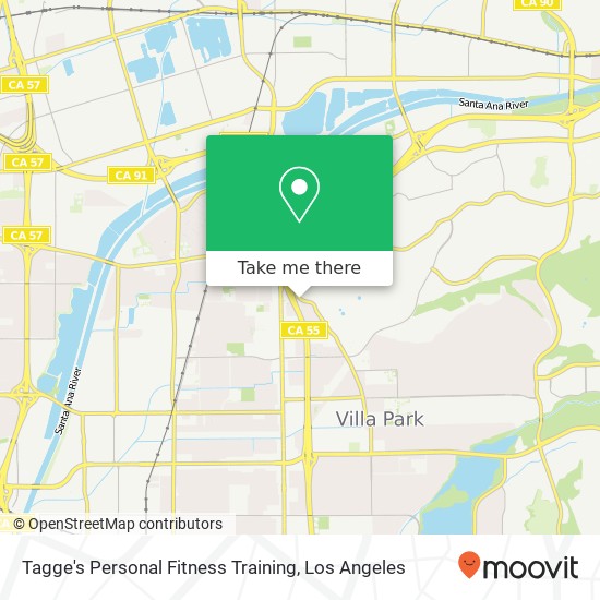 Tagge's Personal Fitness Training map
