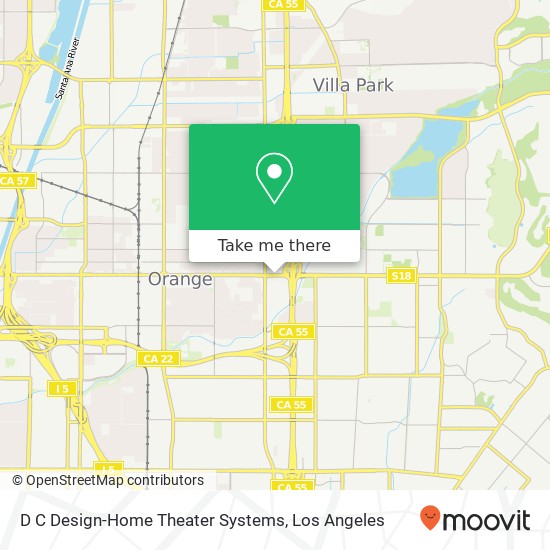 D C Design-Home Theater Systems map