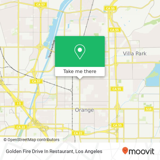 Golden Fire Drive In Restaurant map