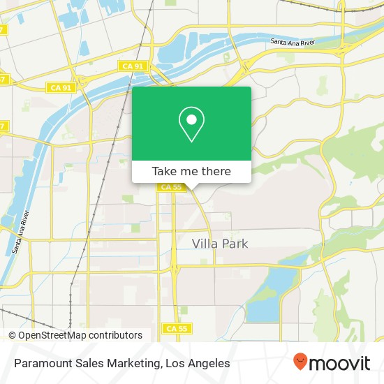 Paramount Sales Marketing map
