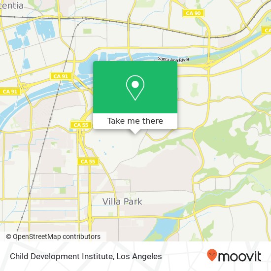 Child Development Institute map