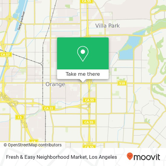 Fresh & Easy Neighborhood Market map