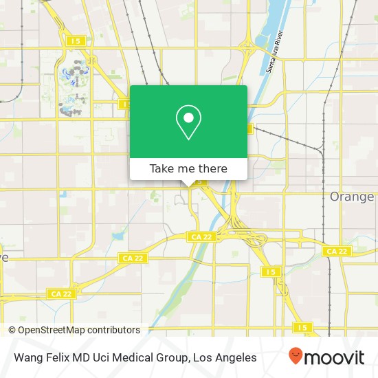 Wang Felix MD Uci Medical Group map