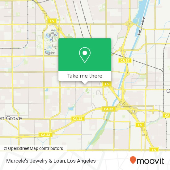 Mapa de Marcele's Jewelry & Loan