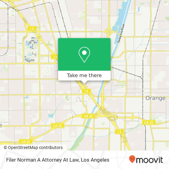 Filer Norman A Attorney At Law map