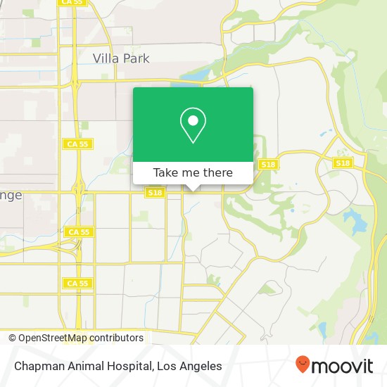 Chapman Animal Hospital map