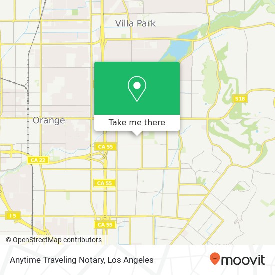 Anytime Traveling Notary map