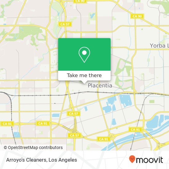 Arroyo's Cleaners map