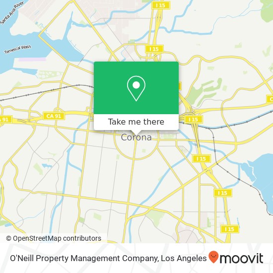 Mapa de O'Neill Property Management Company