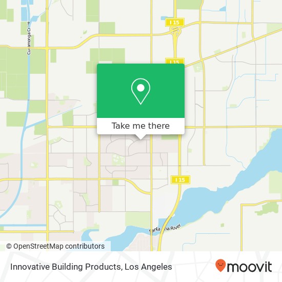 Innovative Building Products map