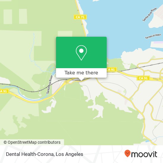 Mapa de Dental Health-Corona