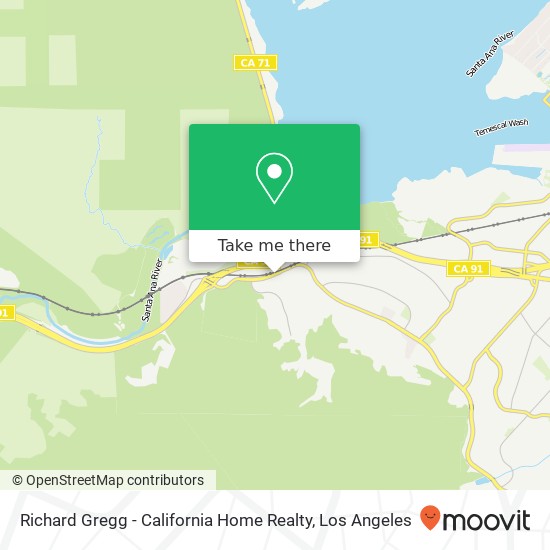 Mapa de Richard Gregg - California Home Realty