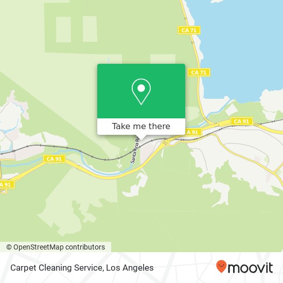 Carpet Cleaning Service map