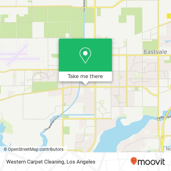 Western Carpet Cleaning map