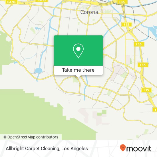 Mapa de Allbright Carpet Cleaning