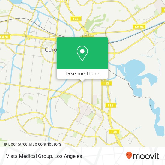 Vista Medical Group map