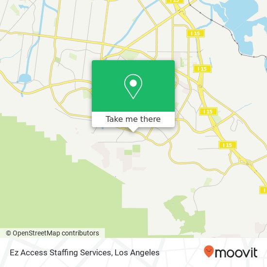 Ez Access Staffing Services map