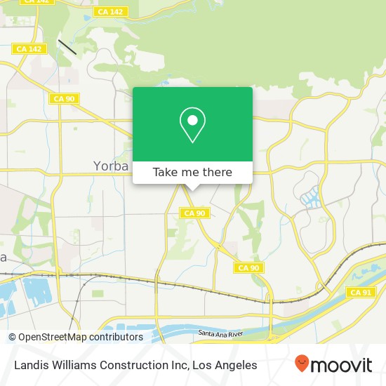 Mapa de Landis Williams Construction Inc