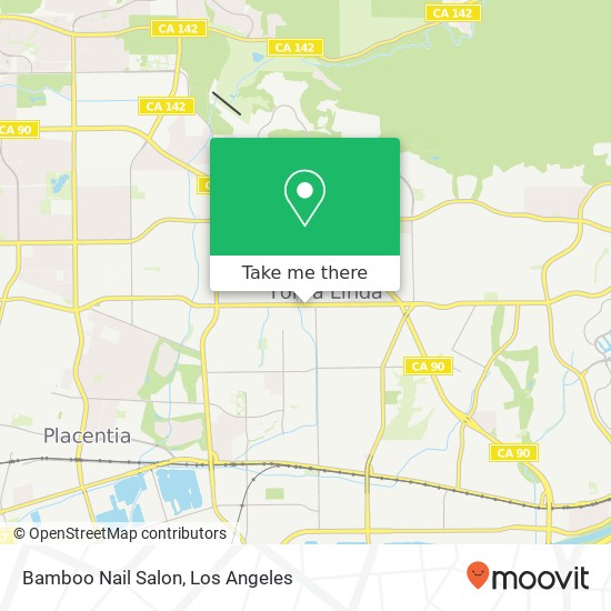 Bamboo Nail Salon map