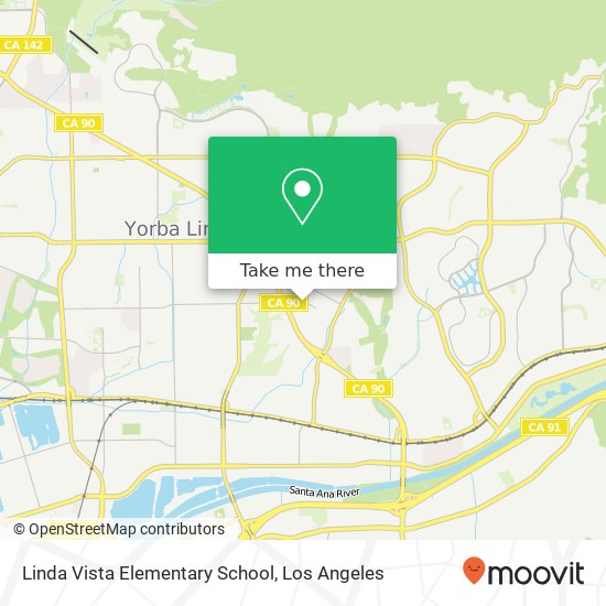 Linda Vista Elementary School map