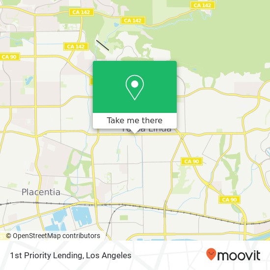 1st Priority Lending map