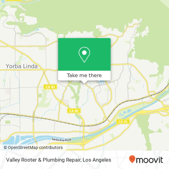 Mapa de Valley Rooter & Plumbing Repair