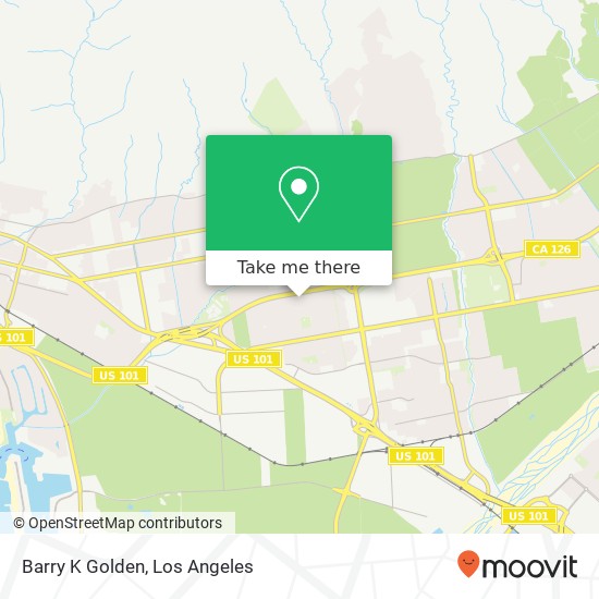 Mapa de Barry K Golden