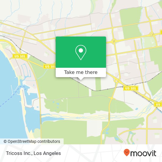 Mapa de Tricoss Inc.