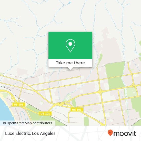 Luce Electric map