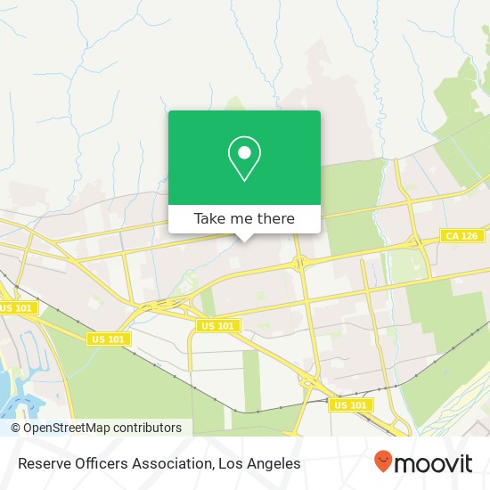 Reserve Officers Association map