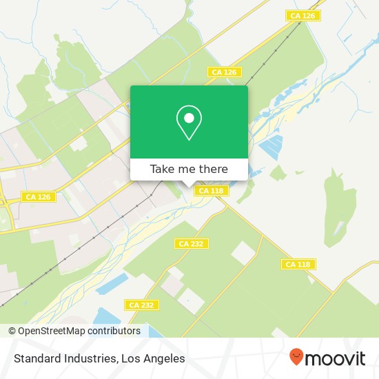 Standard Industries map