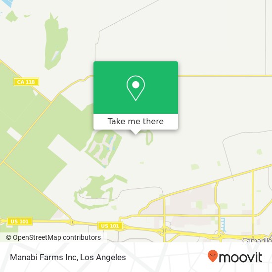 Manabi Farms Inc map