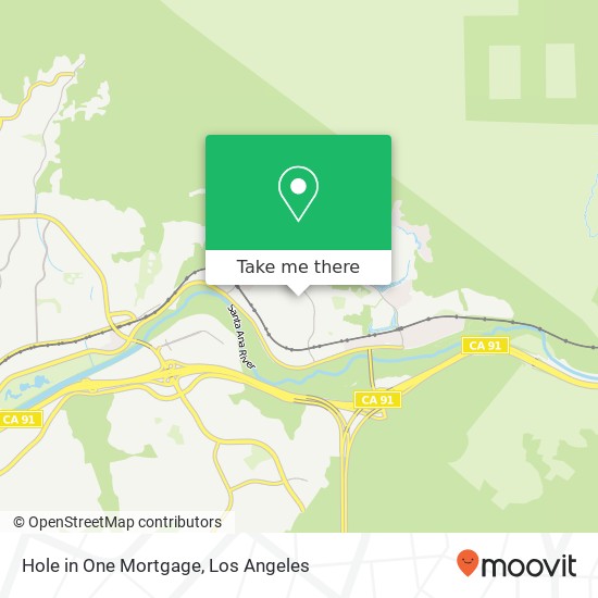 Mapa de Hole in One Mortgage