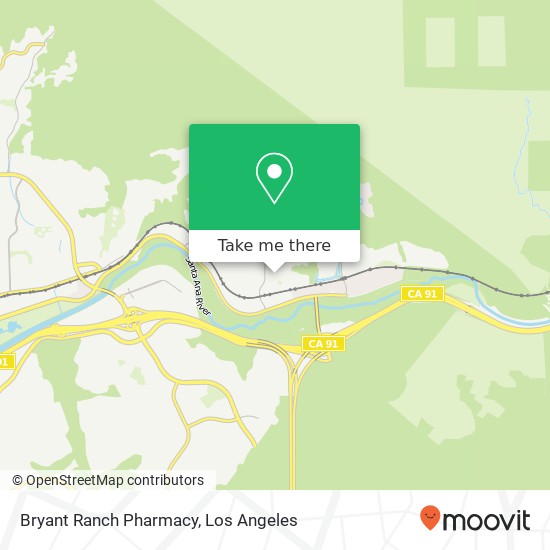 Mapa de Bryant Ranch Pharmacy